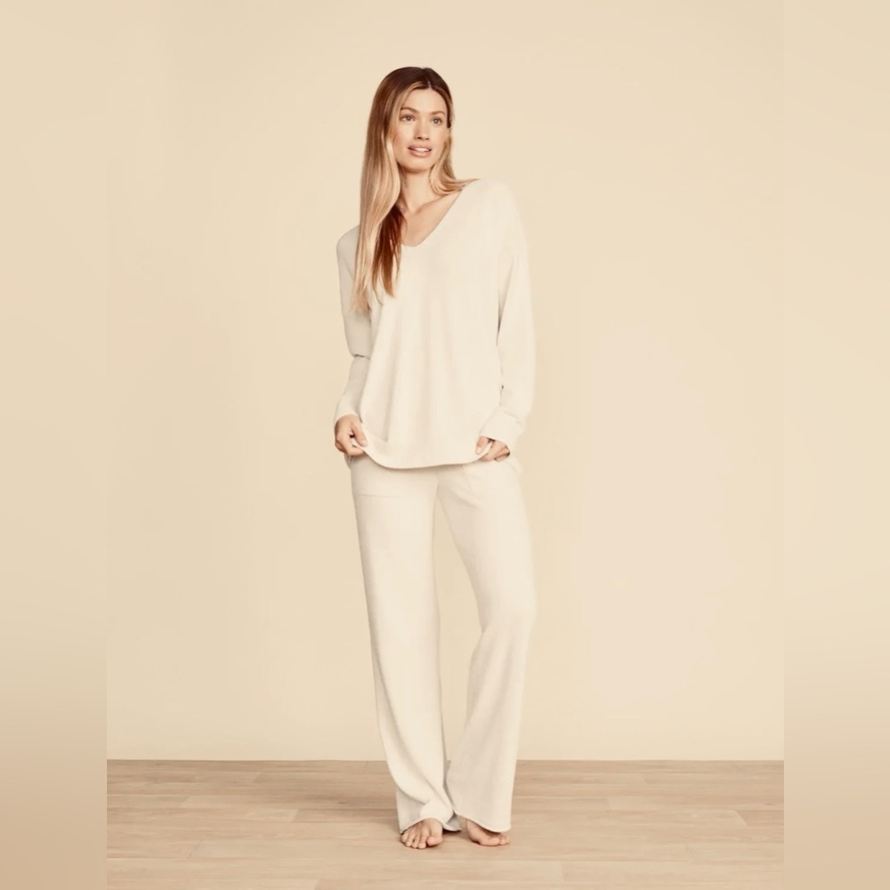 Barefoot dreams Luxe jersey blush neutrals xl soft comfy modal
